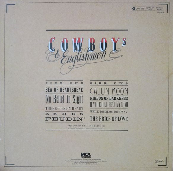 Poco (3) : Cowboys & Englishmen (LP, Album)