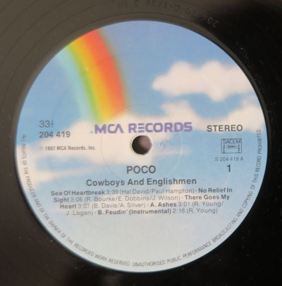 Poco (3) : Cowboys & Englishmen (LP, Album)