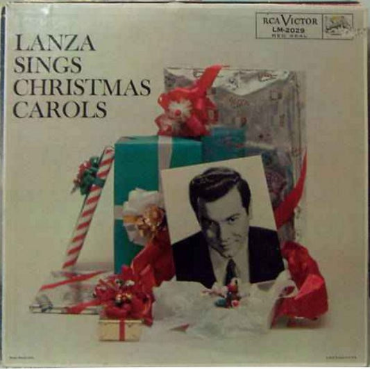 Mario Lanza : Lanza Sings Christmas Carols (LP, Album, Mono)