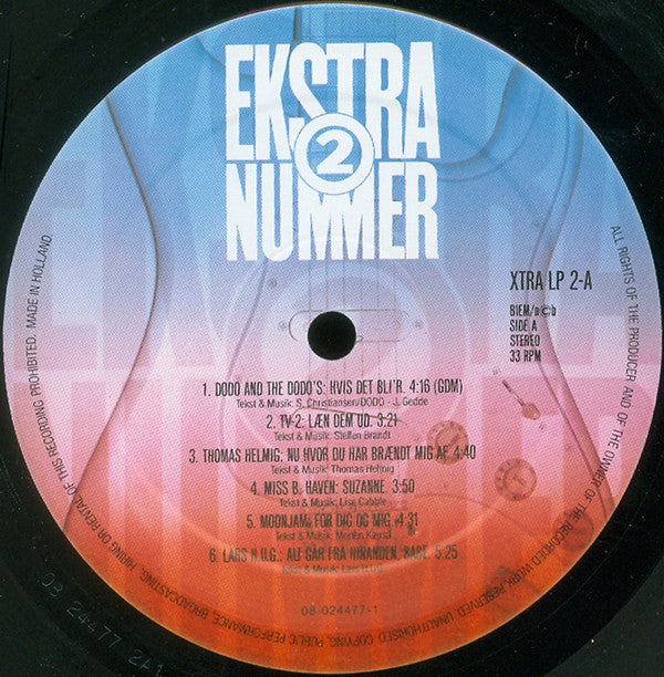 Various : Ekstra Nummer 2 (LP, Comp)