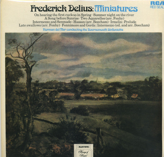 Frederick Delius / Norman Del Mar Conducting Bournemouth Sinfonietta : Miniatures (LP, Album)