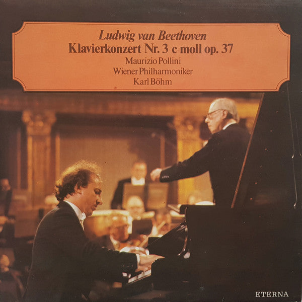 Ludwig van Beethoven, Maurizio Pollini, Wiener Philharmoniker, Karl Böhm : Klavierkonzert Nr. 3 C-moll Op. 37 (LP, RP)