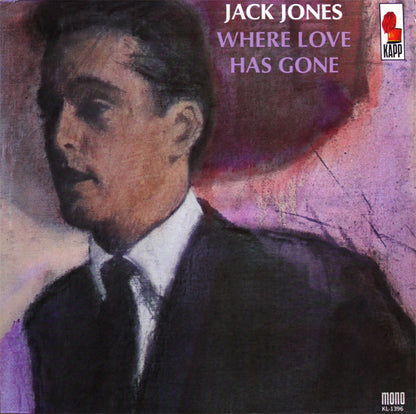 Jack Jones : Where Love Has Gone (LP, Album, Mono)