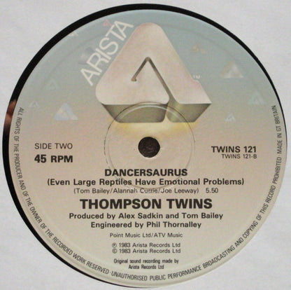 Thompson Twins : Watching (You Watching Me) (12", Single)