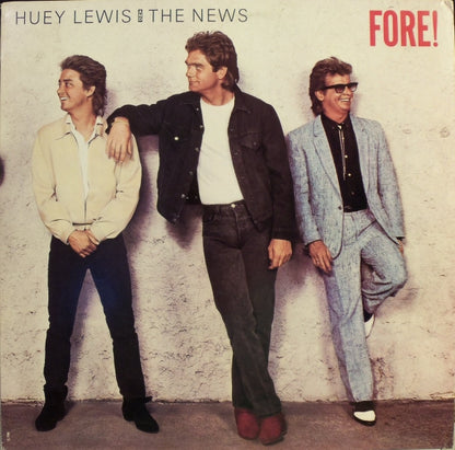 Huey Lewis & The News : Fore! (LP, Album, Club, Spe)