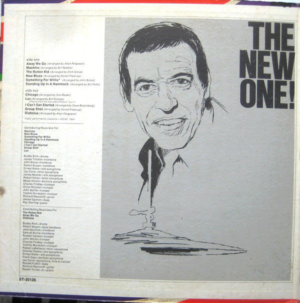 Buddy Rich Big Band : The New One! (LP, Album)