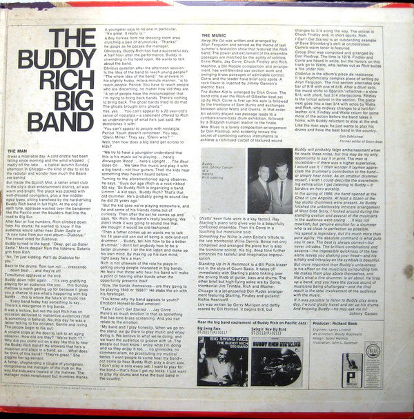 Buddy Rich Big Band : The New One! (LP, Album)