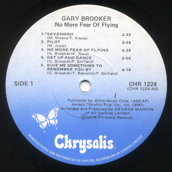 Gary Brooker : No More Fear Of Flying (LP, Album)