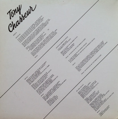 Tony Chasseur : Danse Soleil (LP, Gat)