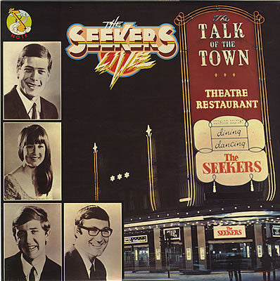 The Seekers : Live At The Talk Of The Town (LP, Album, RP)