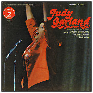 Judy Garland : Her Greatest Hits! (2xLP, Comp, RE, Gat)