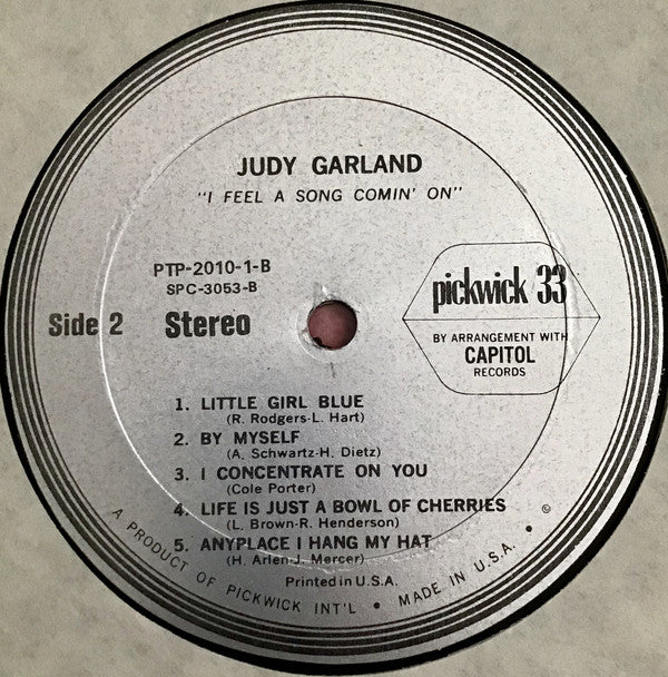 Judy Garland : Her Greatest Hits! (2xLP, Comp, RE, Gat)