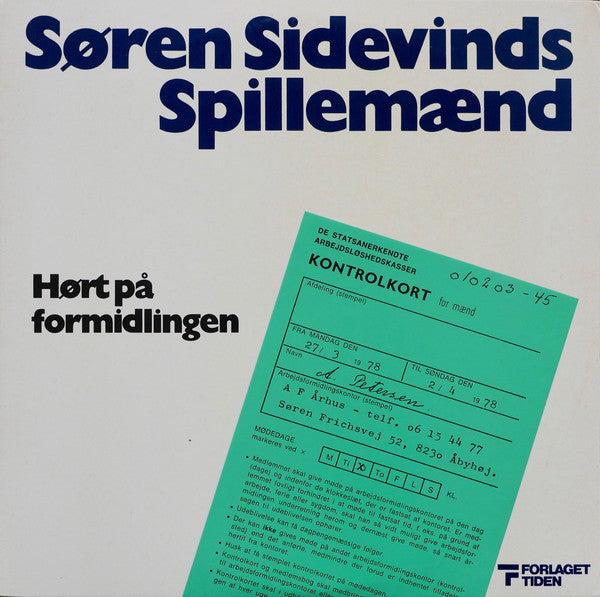 Søren Sidevinds Spillemænd : Hørt På Formidlingen (LP, Album)