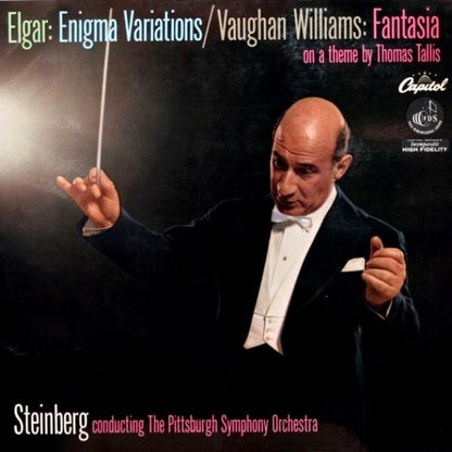 Sir Edward Elgar / Ralph Vaughan Williams - William Steinberg Conducting The The Pittsburgh Symphony Orchestra : Enigma Variations / Fantasia On A Theme By Thomas Tallis (LP, Album, Mono)