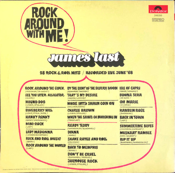 James Last : Rock Around With Me! (LP, Album)