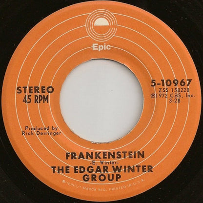 The Edgar Winter Group : Frankenstein (7", Single, San)