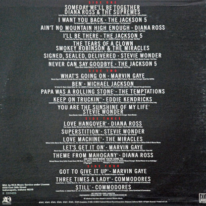 Various : 20/20 Twenty No.1 Hits From Twenty Years At Motown (2xLP, Comp, Club)