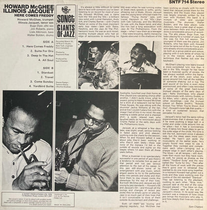 Howard McGhee And Illinois Jacquet : Here Comes Freddy (LP)