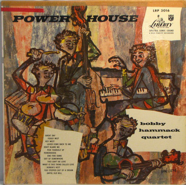 Bobby Hammack Quartet : Powerhouse (LP, Mono)