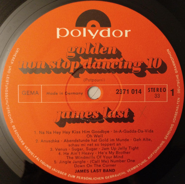 James Last : Golden Non Stop Dancing 10 (LP, Album + Box)