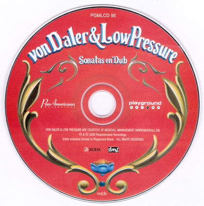 Von Daler & Low Pressure : Sonatas En Dub (CD, Album)