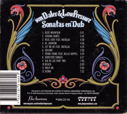 Von Daler & Low Pressure : Sonatas En Dub (CD, Album)