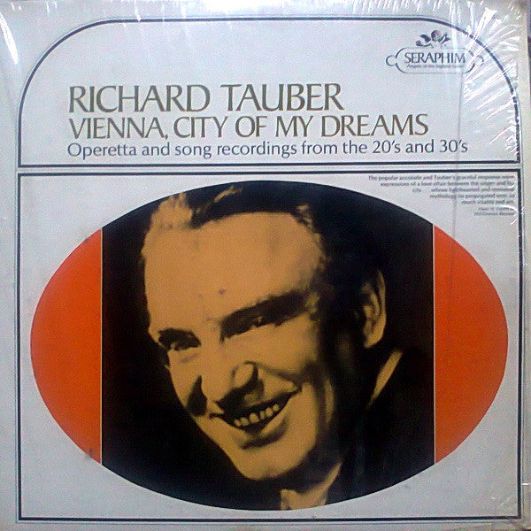 Richard Tauber : Vienna, City Of My Dreams (LP, Comp, Mono)