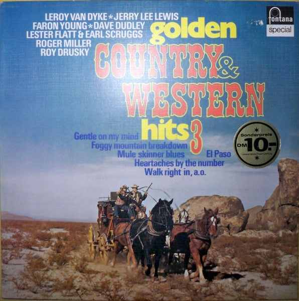 Various : Golden Country & Western Hits 3 (LP, Comp)