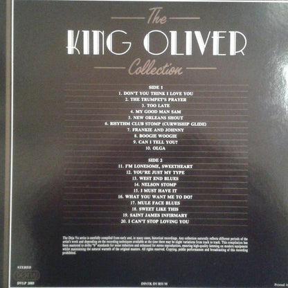 King Oliver : The King Oliver Collection - 20 Golden Greats (LP, Comp)