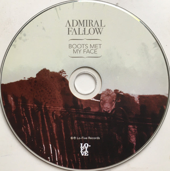 Admiral Fallow : Boots Met My Face (CD, Album)