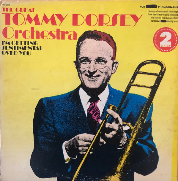 Tommy Dorsey And His Orchestra : I'm Getting Sentimental Over You (2xLP, Comp)