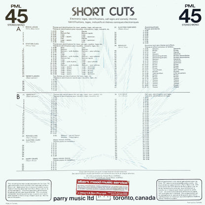 Various : Short Cuts (LP)