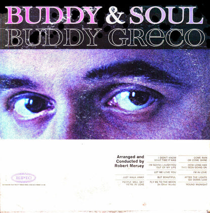 Buddy Greco : Buddy & Soul (LP, Album, Mono)