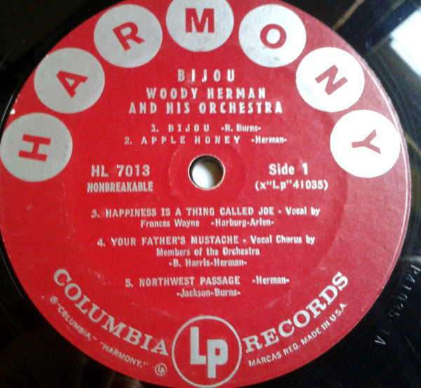 Woody Herman And His Orchestra : Bijou (LP, Album)