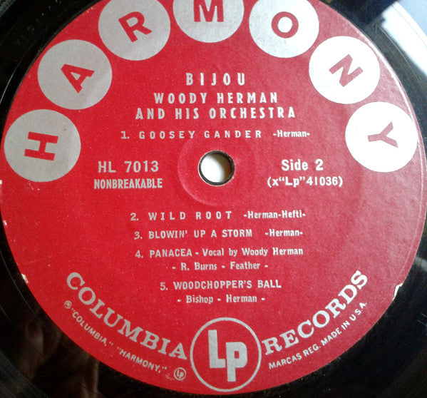 Woody Herman And His Orchestra : Bijou (LP, Album)