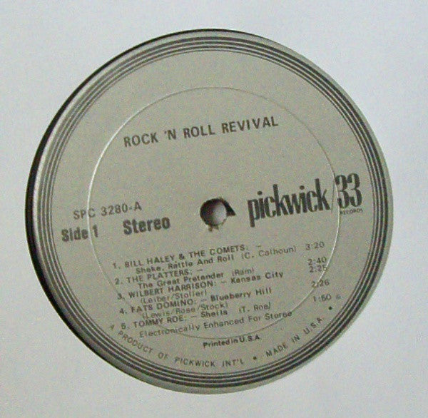 Various : Rock’n Roll Revival 1 (LP, Comp)