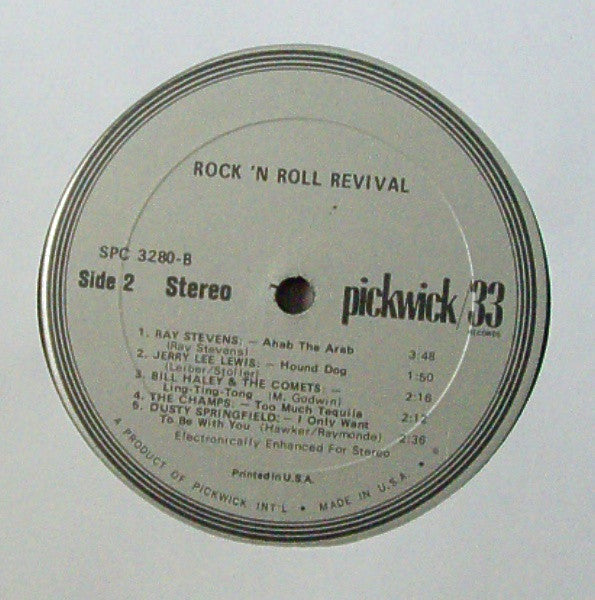 Various : Rock’n Roll Revival 1 (LP, Comp)