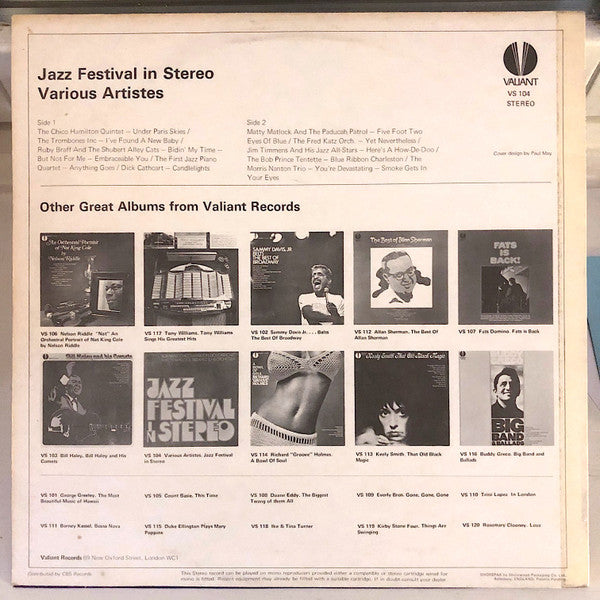 Various : Jazz Festival In Stereo (LP)