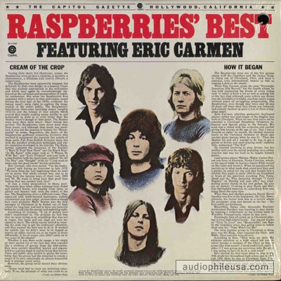 Raspberries : Raspberries' Best - Featuring Eric Carmen (LP, Comp, Los)