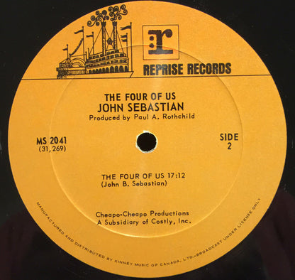 John Sebastian : The Four Of Us (LP, Gat)