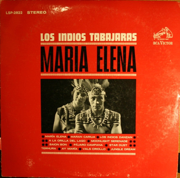 Los Indios Tabajaras : Maria Elena (LP, Album, RE)