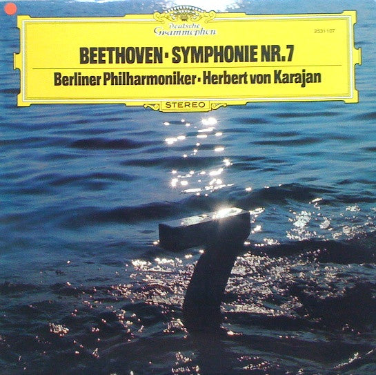 Ludwig van Beethoven • Herbert von Karajan • Berliner Philharmoniker : Symphonie Nr. 7 (LP, Album, RP)