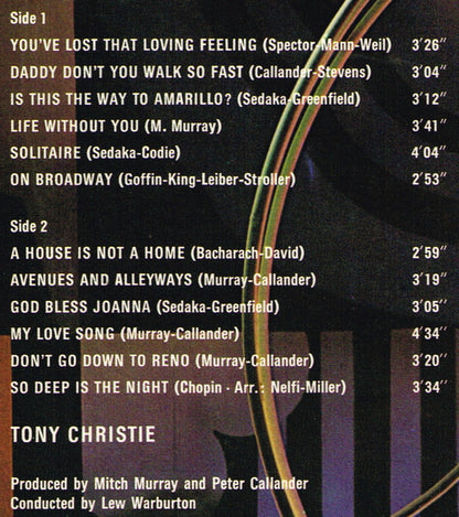 Tony Christie : With Loving Feeling (LP, Album)