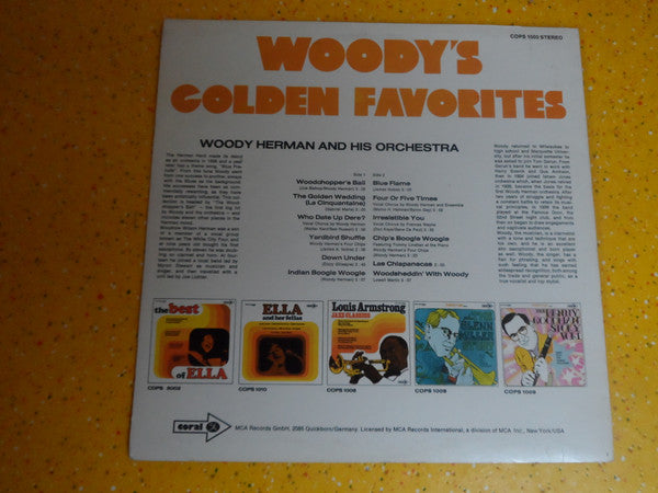 Woody Herman And His Orchestra : Woody's Golden Favorites (LP, Comp)