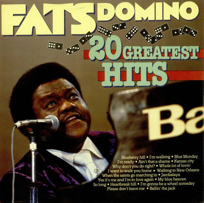 Fats Domino : 20 Greatest Hits (LP, Comp)