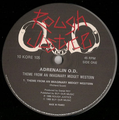 Adrenalin O.D. : Theme From An Imaginary Midget Western (10", Single)