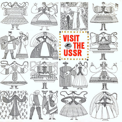 Various : Intourist: Visit The USSR (LP, Comp, Gat)