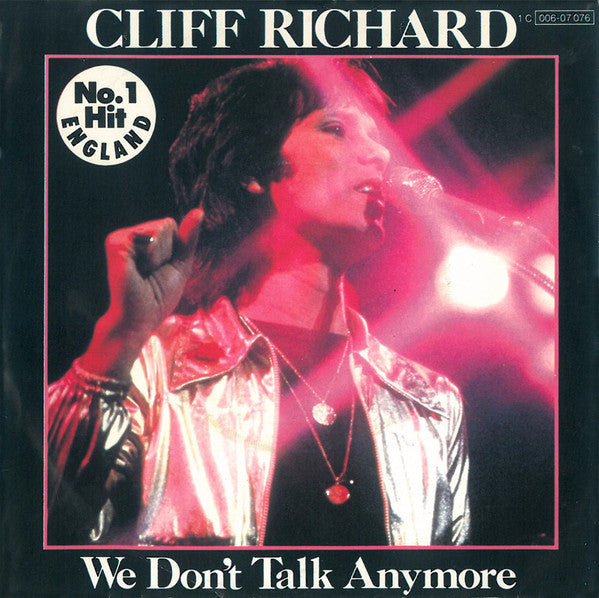 Cliff Richard : We Don't Talk Anymore (7", Single)