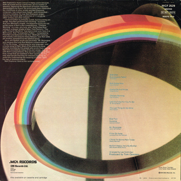 Neil Diamond : Rainbow (LP, Comp)