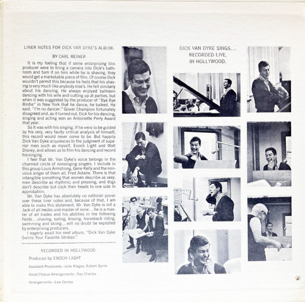 Dick Van Dyke (2) With The Ray Charles Singers : Songs I Like (LP, Album, Mono)